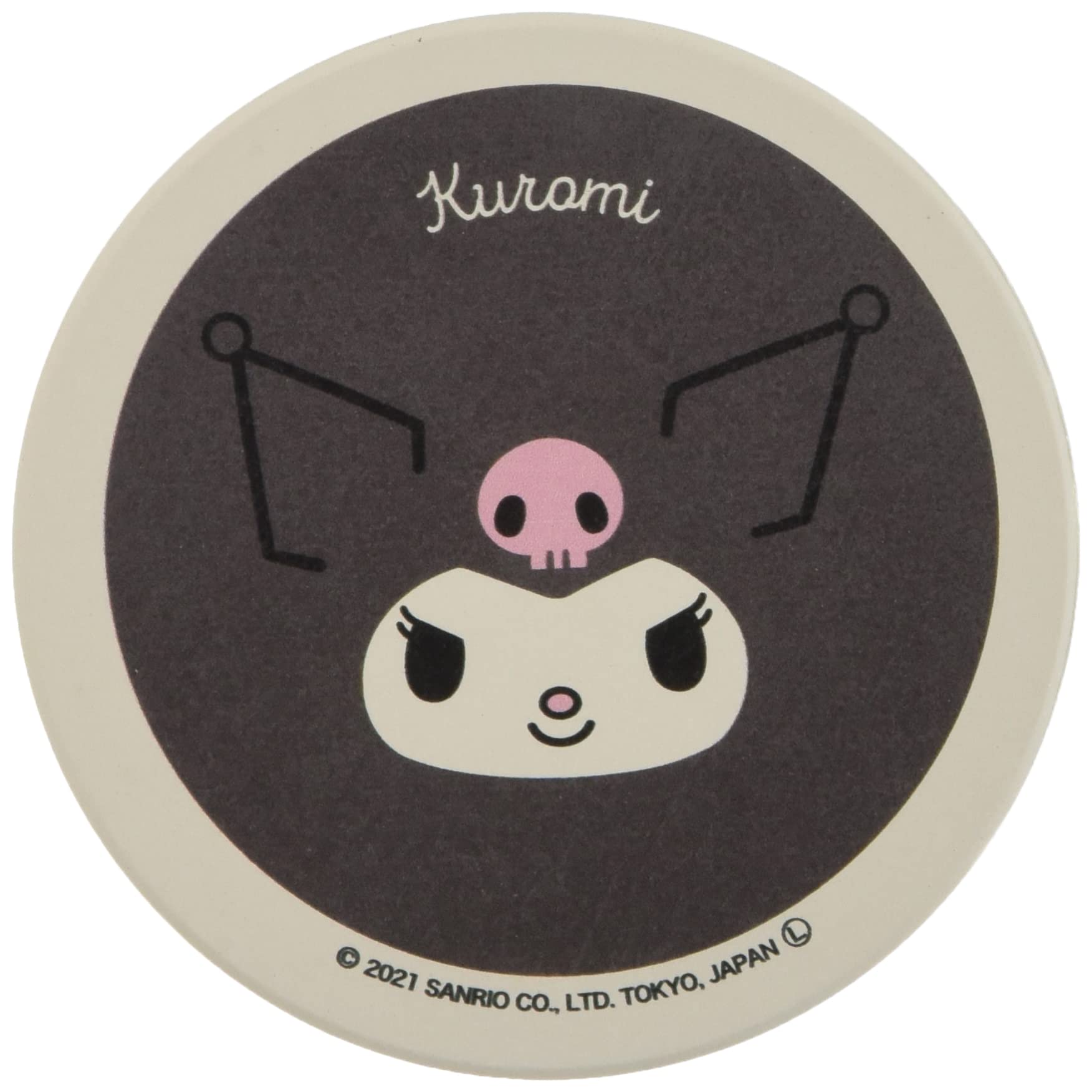 Amazon｜サンリオ(SANRIO) 「 クロミ 」 陶製 吸水 コースター